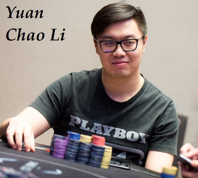 Yuan Chao Li at 2018 APPT Manilla Main Event